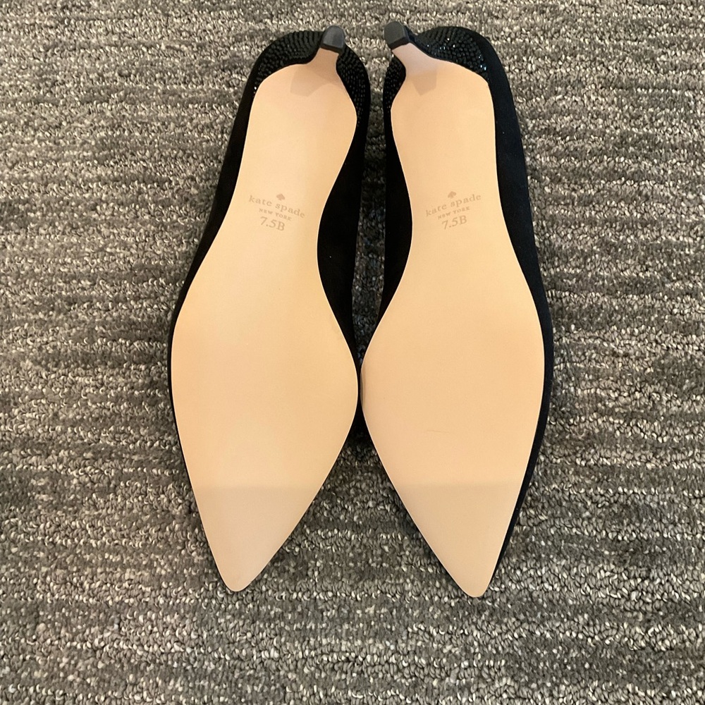 Kate Spade Crystalline Pumps - Black - Picture 7 of 9
